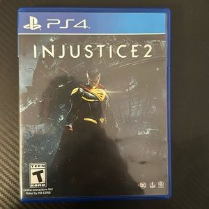 Injustice 2 Sony Playstation 4 PS4 with Inserts